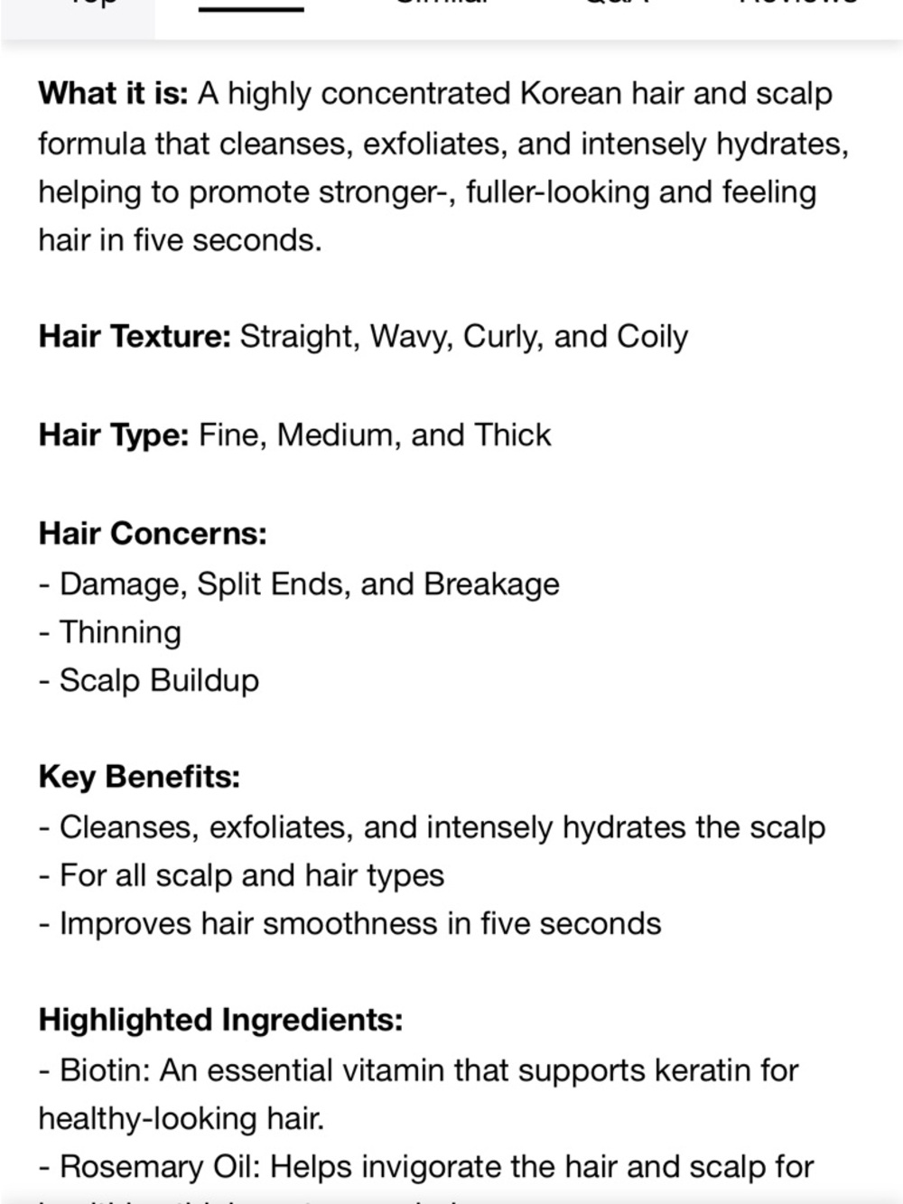 Dr groot Scalp Revitalizing Solution Hair Thickening Shampoo -and treatment - Picture 3 of 3